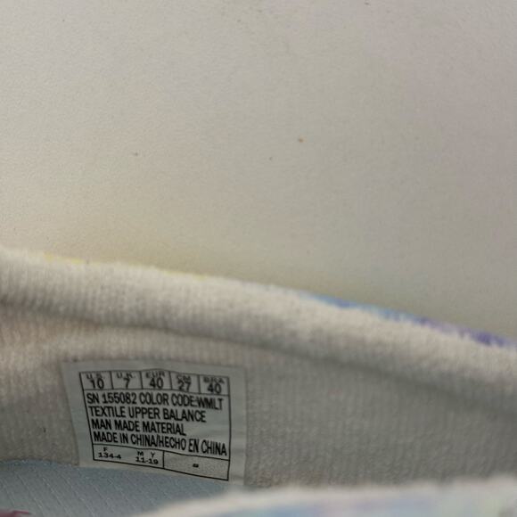 Skechers Street Poppy Tie Dye Memory Foam Hippie Hype Slip On Sneakers Size 10 - Picture 9 of 10